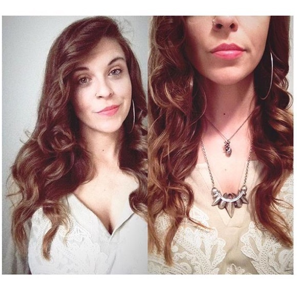 Handmade Anatomic Heart Statement Necklace - Picture 3 of 3